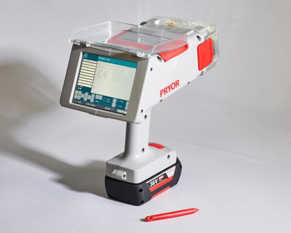 Pryor PortaDot 60-30 Touch cordless dot peen marking machine