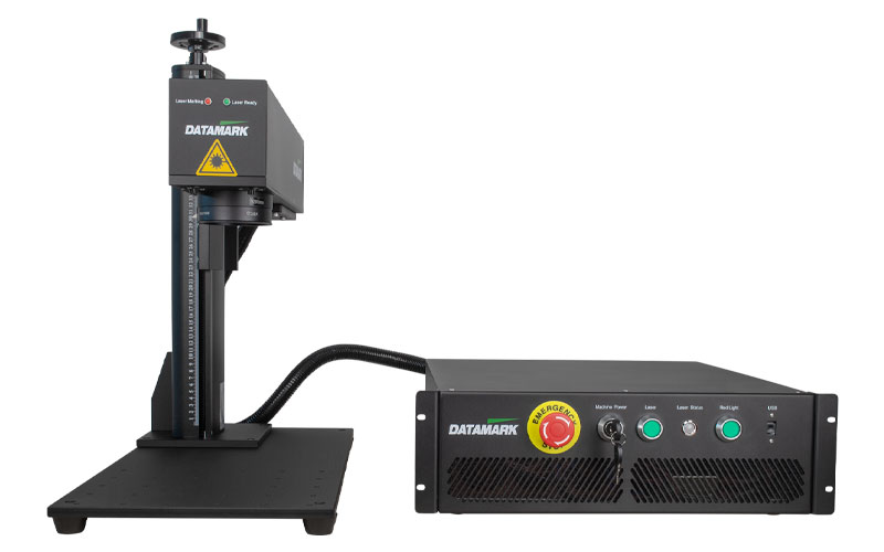 Datamark ECO+ Series Class 4 open fiber laser marking workstations