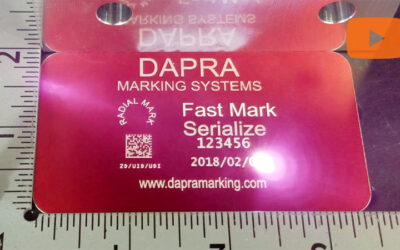 Laser Marking Anodized Aluminum