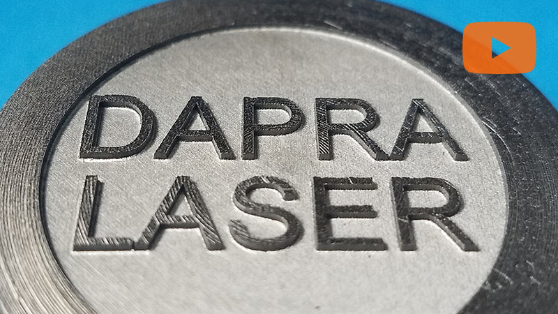 Creating Raised Marks with a Fiber Laser